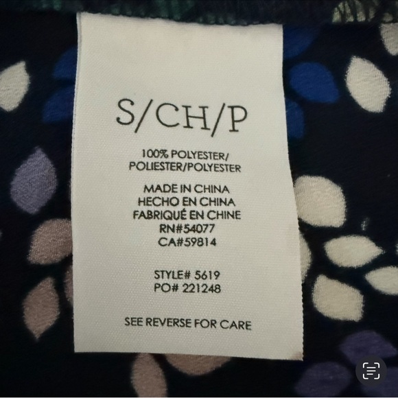 CAbi 5619 Cinco Printed Floral Shift Dress Size Small - Picture 12 of 12